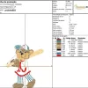 Matriz de Bordado - Ursinho 03 (10017) - Image 2