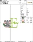 Matriz de Bordado - Pacote Animais Safari (personalizado) (10040) - Image 5