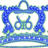 Matriz de Bordado - Coroa (10033)