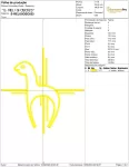 Matriz de Bordado - Religioso Cordeiro (10070) - Image 3