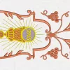 Matriz de Bordado - Religioso JHS (10064) - Image 2