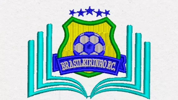 Matriz de Bordado - Brasão Brasileirinho F.C (10084)