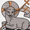 Matriz de Bordado - Religioso Cordeiro (10059)