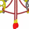 Matriz de Bordado - Religioso Escudo de São Pedro (10051) - Image 2