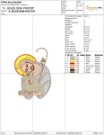 Matriz de Bordado - Jesus bom Pastor  (10097) - Image 2