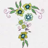 Matriz de Bordado - Floral (10108)
