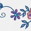Matriz de Bordado - Floral (10120)