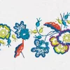 Matriz de Bordado - Floral (10141)