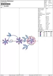 Matriz de Bordado - Floral (10120) - Image 2