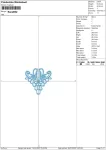Matriz de Bordado - Floral (10130) - Image 2
