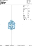 Matriz de Bordado - Floral (10131) - Image 2