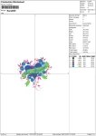 Matriz de Bordado - Floral (10133) - Image 2