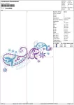 Matriz de Bordado - Floral (10138) - Image 2