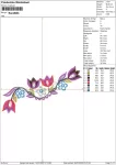 Matriz de Bordado - Floral (10142) - Image 2