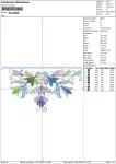 Matriz de Bordado - Floral (10144) - Image 2