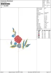 Matriz de Bordado - Floral (10147) - Image 2