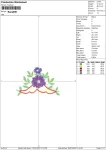 Matriz de Bordado - Floral (10149) - Image 2