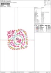 Matriz de Bordado - Floral (10100) - Image 2