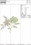 Matriz de Bordado - Floral (10111) - Image 2