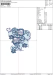 Matriz de Bordado - Floral (10101) - Image 2