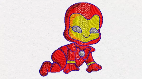 Matriz de Bordado - Iron Man Baby (10177)