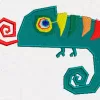 Matriz de Bordado - Camaleãozinho (10183)