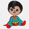 Matriz de Bordado - Super Man Baby (10181)