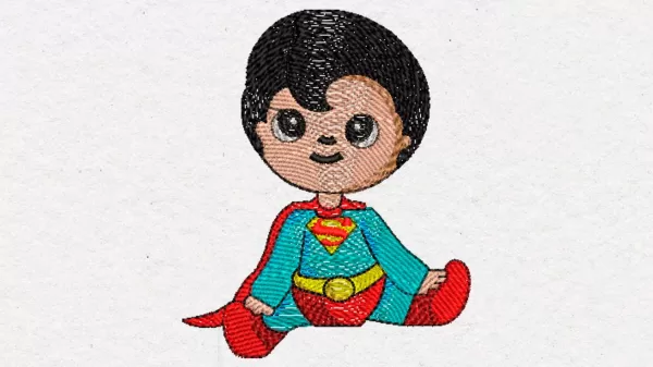 Matriz de Bordado - Super Man Baby (10181)