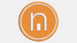 PROGRAMAÇÃO patch logo marca N