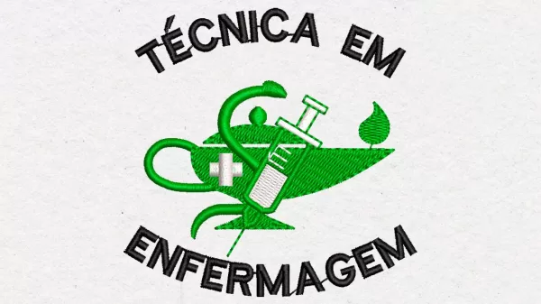 Matriz de Bordado - Técnica em Enfermagem  (10203)