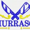 Matriz de Bordado - Churrasco, 2 tamanhos (10196)