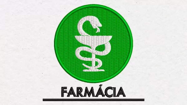 Matriz de Bordado - Farmácia  (10201)