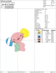 Matriz de Bordado - Bebê fazendinha (10214) - Image 2