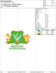 Matriz de Bordado - UNEC Medicina Veterinária (10221) - Image 2