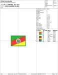 Matriz de Bordado - Bandeira do Rio Grande do Sul (10232) - Image 2