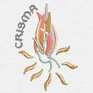 Matriz de Bordado - Crisma  (10233)